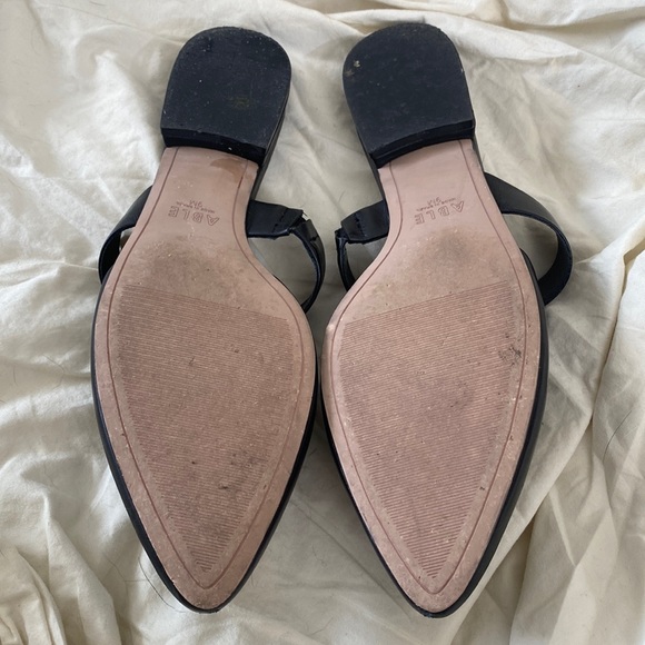 ABLE Genuine Leather Slides 🖤 - Picture 5 of 6